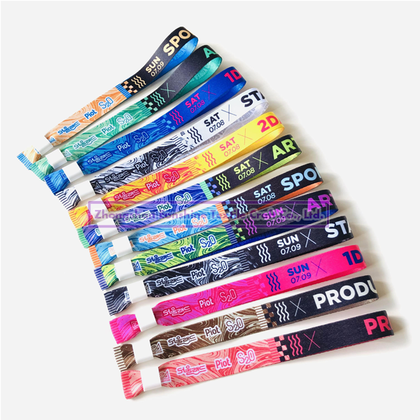 Custom Sublimation Printing Polyester Cloth Wristbands Supplier ...