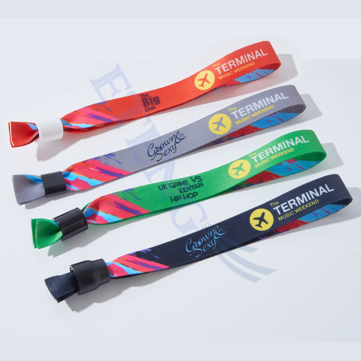 Custom Sublimation Cloth Wristbands