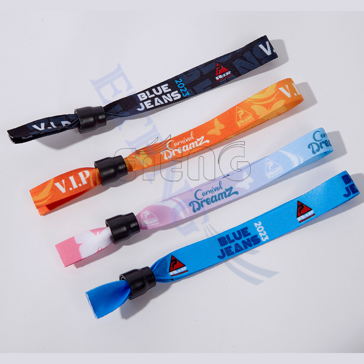 Custom Sublimation Cloth Wristbands