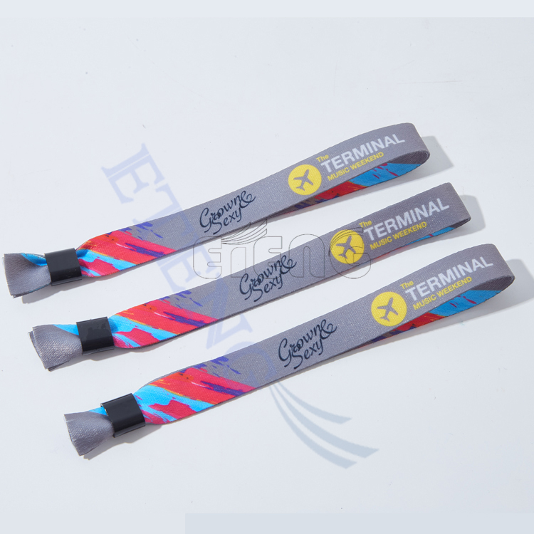 Custom Sublimation Cloth Wristbands