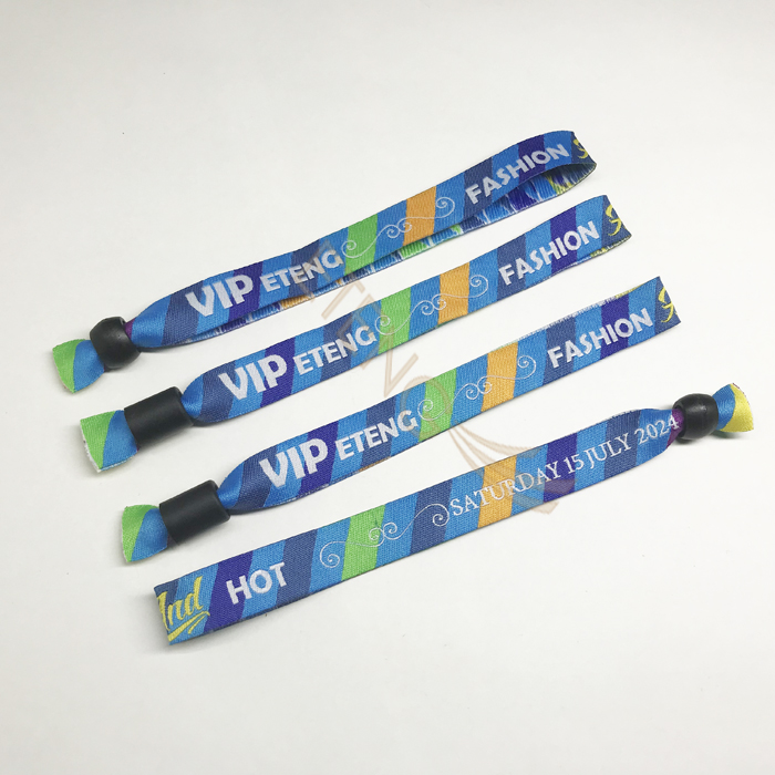 Polyester Woven Wristband Custom