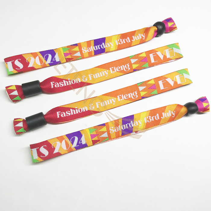 Polyester Woven Wristband Custom