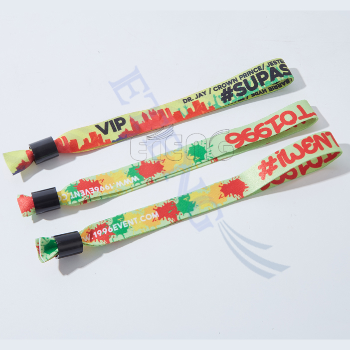 Custom Fabric Wristband for Festival