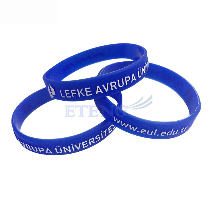 Silicone Bracelet with Custom Printing Logo