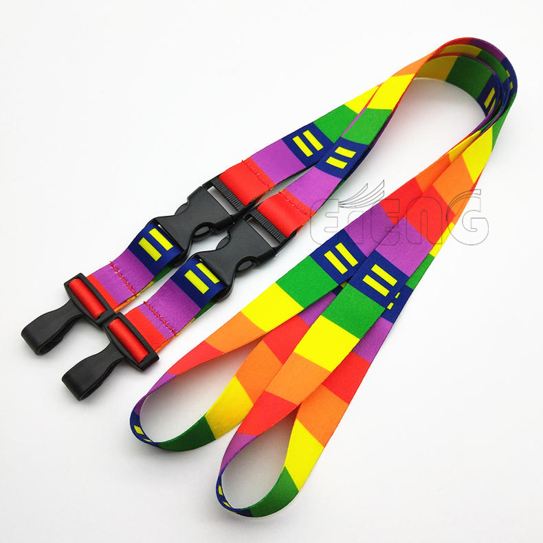 Cheap Customized Printed ID Card Holder Lanyards