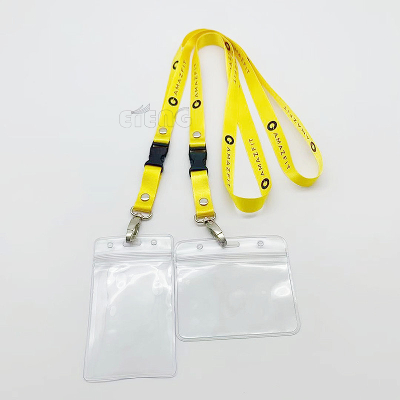 Cheap Customized Printed ID Card Holder Lanyards