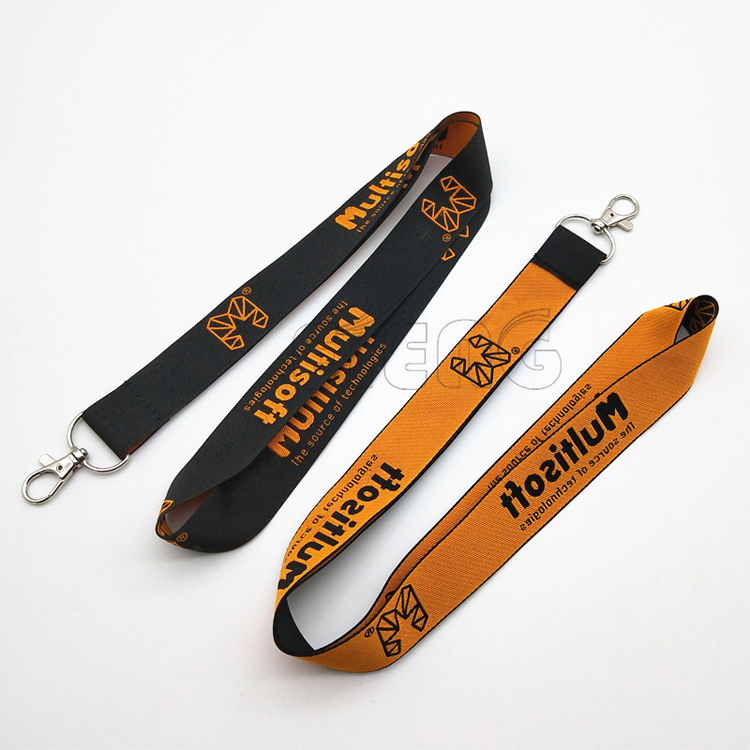 Cheap Wholesale Custom Printing Jacquard Sublimation Lanyards