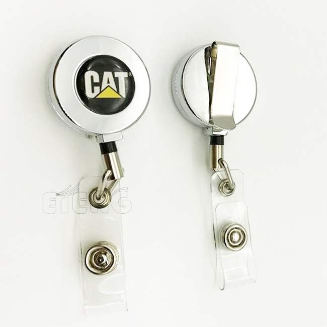 metal badge reel