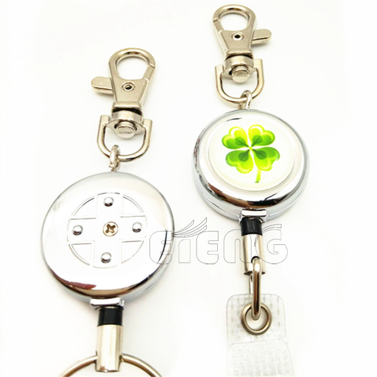 metal badge reel